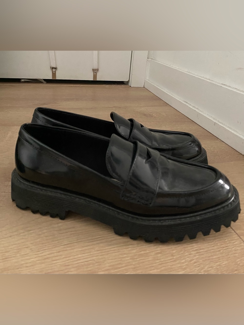 Charles &Keith Kaiya Penny Loafers - Black